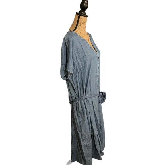 Terra & Sky Dolman Sleeve Dress - Picture 4 of 7